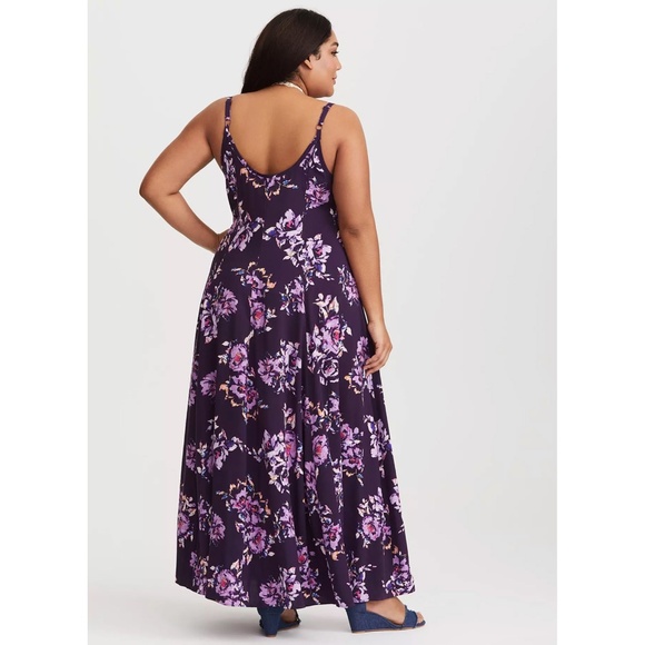 Torrid Maxi Spaghetti Trapeze Sun Dress - Picture 2 of 4